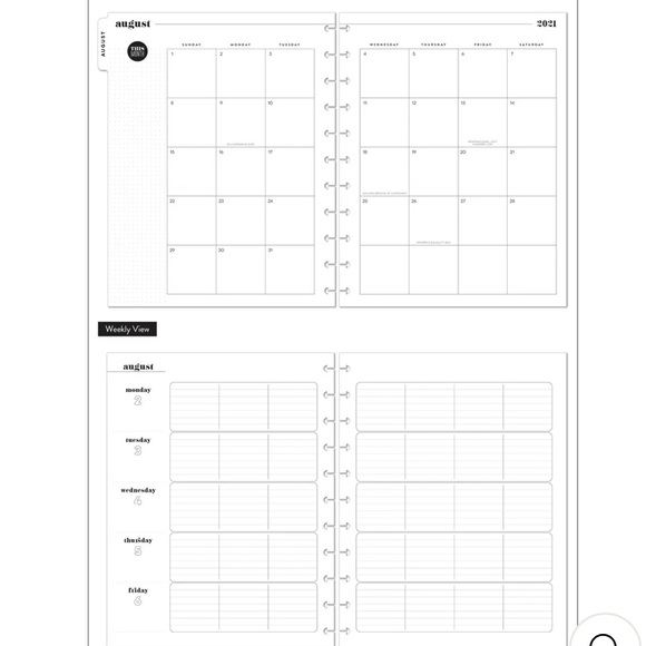 Happy Planner 2021-2022 Love of Learning Teacher 12m - Picture 6 of 8